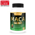 Black Maca Capsules Supplier - High Purity 150 Count