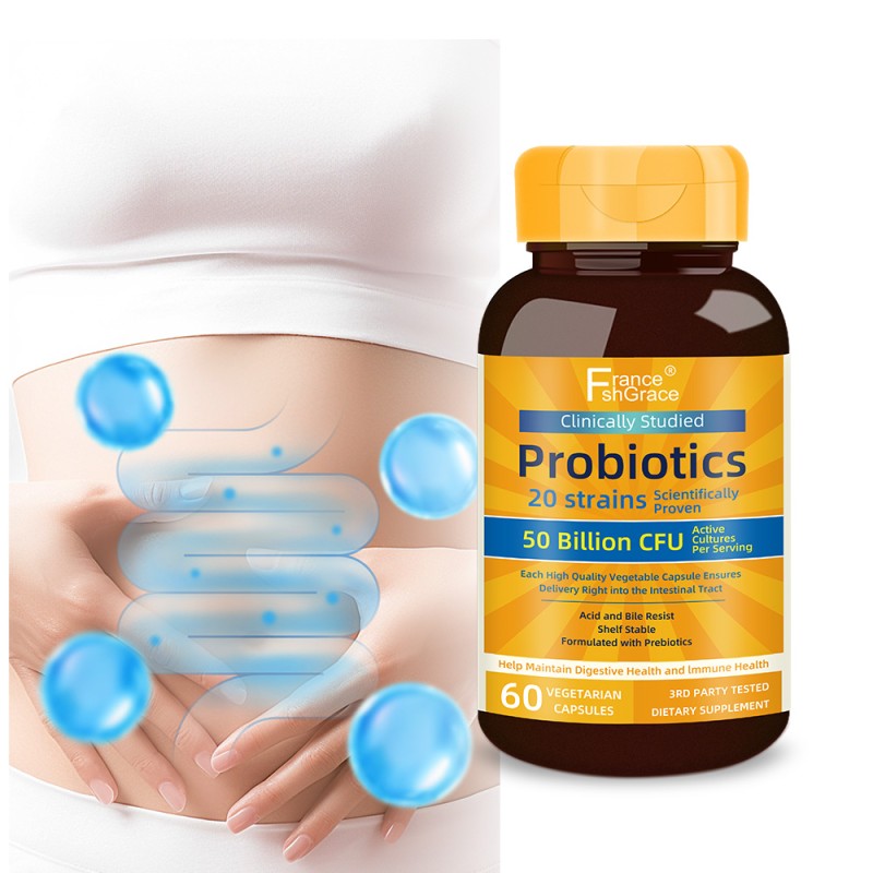 Probiotics Supplement Manufacturer - Digestive Health 60ct