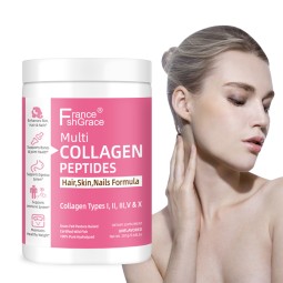 Multi Collagen Capsules Factory - 5 Type Hydrolyzed Peptides