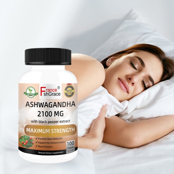 Ashwagandha Capsules Supplier - 2100mg Organic Stress Relief