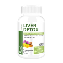 Liver Detox Supplement Factory - Milk Thistle Support 60ct