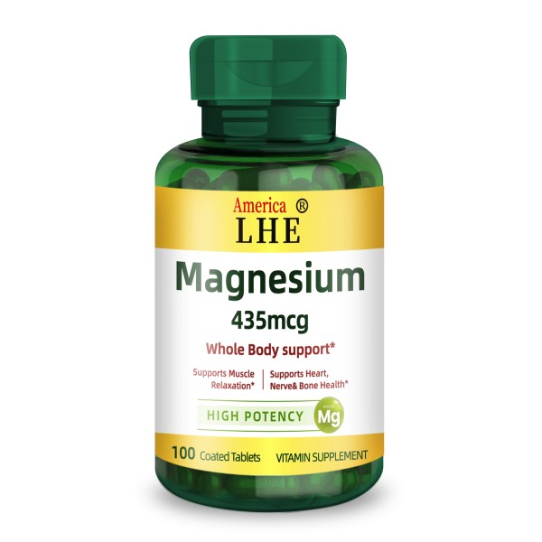 Magnesium Tablets Manufacturer - Muscle Heart Nerve Bone
