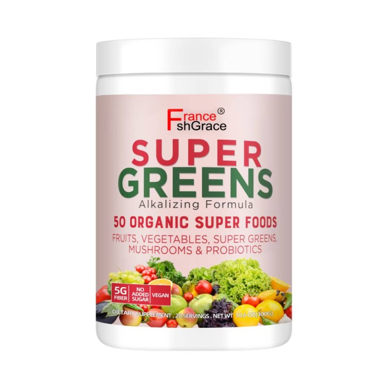 Super Greens Supplement Factory - Probiotics Gut Balance