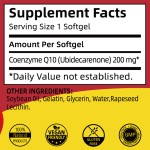CoQ10 Softgels Manufacturer - Organic Free Radical Protection