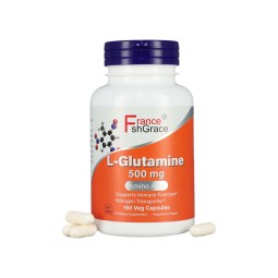 L-Glutamine Capsules Supplier - 500mg Digestive Muscle Support