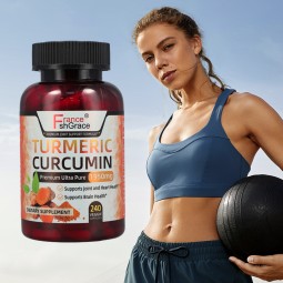 Turmeric Curcumin Supplier - 1950mg Ginger Black Pepper