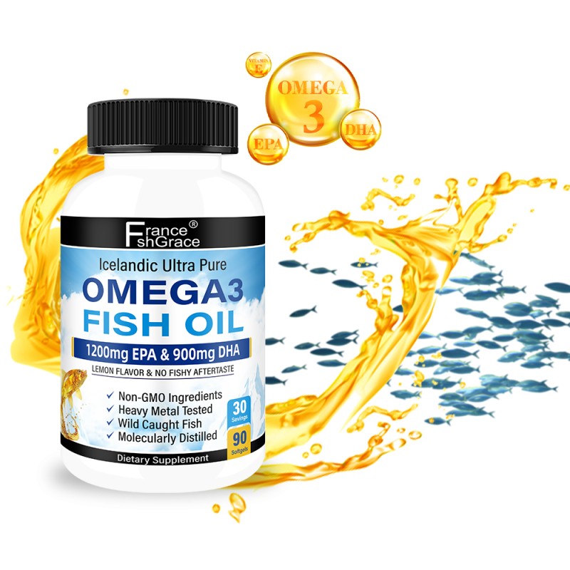 Fish Oil Softgels Factory - Omega 3 Immune Heart