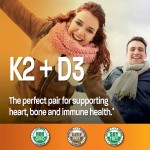 Vitamin K2 D3 Manufacturer - Bone Absorption Heart Health