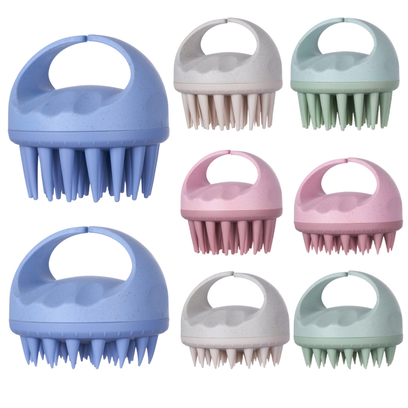 Scalp Massager Factory - Eco-friendly Wheat Straw Exfoliator