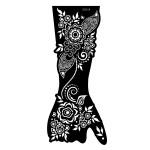 Glitter Tattoo Supplier - Airbrush Various Patterns