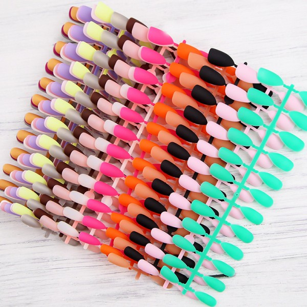 C Curve Nails Manufacturer - Clear Square Tips