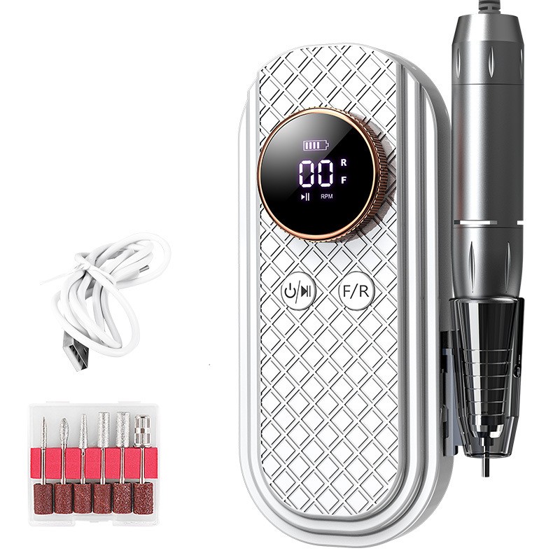 Electric Nail Drill Factory - LCD Display Rechargeable