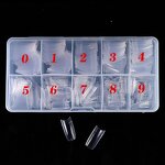 Acrylic Nails Manufacturer - Clear Oval Ballerina