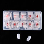 Acrylic Nails Manufacturer - Clear Oval Ballerina