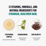 Hot Sale 120-Capsule Complex Vitamins Minerals Nutraceutical Hair Growth Supplement Adults Children Factory Direct OE M Support