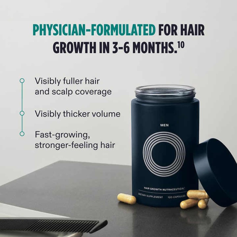 Hot Sale 120-Capsule Complex Vitamins Minerals Nutraceutical Hair Growth Supplement Adults Children Factory Direct OE M Support