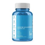 South African Ashwagandha Gummies Cross-Border Supply Herbal Supplements With Drunk Eggplant & Apple Cider Vinegar Flavors