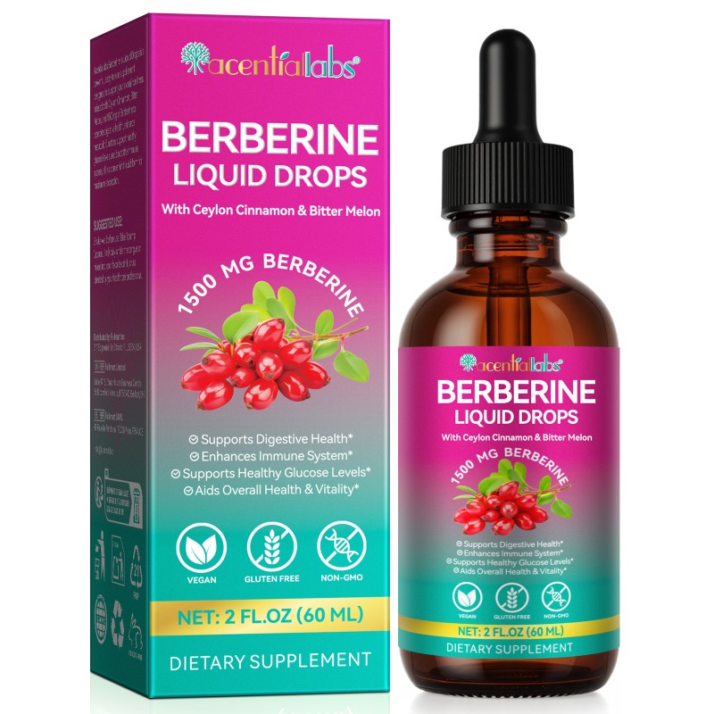 Berberine Supplement Factory - 1500mg Liquid