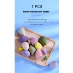 Makeup Sponge Set Manufacturer - 7PCS Foundation Blender OEM