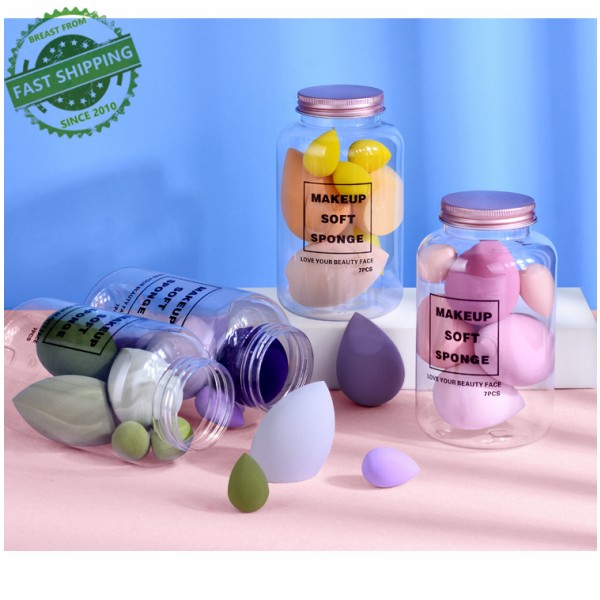 Makeup Sponge Set Manufacturer - 7PCS Foundation Blender OEM