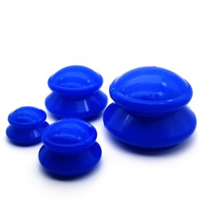 Silicone Cupping Set Factory - 4 Cups Self-treatment Massage