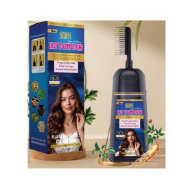 Hair Dye Shampoo Factory - With Comb Private Label