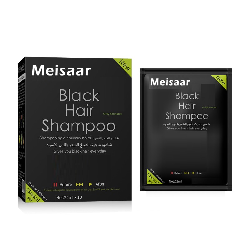 Herbal Hair Dye Factory - OEM Black Color Cream Custom