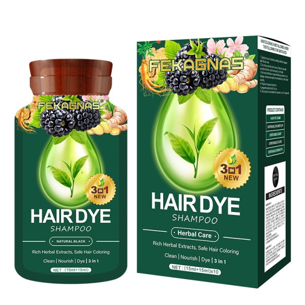 Hair Color Shampoo Manufacturer - OEM Natural Plant Dye Bulk