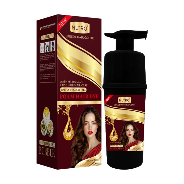 Hair Dye Shampoo Factory - Cherry Black 5 Minute OEM