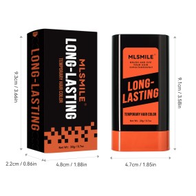 Beard Hair Dye Factory - With Comb Gray Coverage