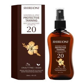 OEM ODM Sunscreen Tanning Oil Spray ProtectiveTanning Custom Logo Spray Self Tan Facial Tanner Mousse Self Tanning