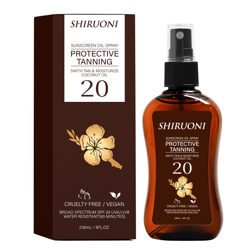 OEM ODM Sunscreen Tanning Oil Spray ProtectiveTanning Custom Logo Spray Self Tan Facial Tanner Mousse Self Tanning