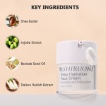 Face Moisturizer Oem Private Label Soothing Calming Hydrating Brightening Shea Butter Whitening Moisturizer