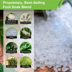 Best Anti Fungal Sea Salt Calf Muscle Foot Soaking Bag Cleansing Foot Odor Scent Foot Soak Beads