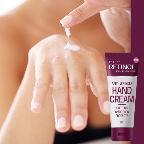 Wholesale Private Label Custom Firming Moisturizing Vitamins C Anti-Wrinkle Body Care Retinol Hand Cream