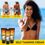 80g Bronzing Self Tanner Quick Tan Long-Lasting Carrot Oil Sunbed Tanning Lotion