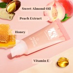 Private Label Winter Daily Long Lasting Peach Lip Balm Lip Moisturizer with Shea Butter for Hydrating Shine Soft Lips