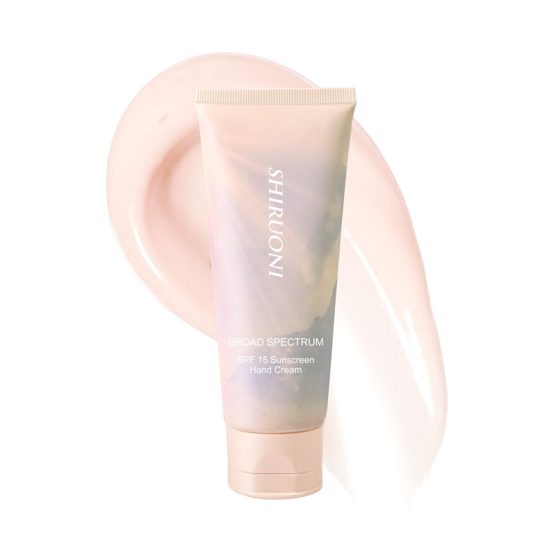 Free Sample Sunscreen Spf 15 Sun Damage Smoothing Refreshing Moisturizing Sunscreen Hand Cream with Spf