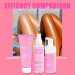 Wholesale Private Label Tan Gel Spray Mousse Long-Lasting Radiant Glow Hyaluronic Acid Vitamin C Tanning Kit