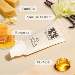 Private Label Customize Organic Vegan Beauty Hydrating Nourishing Vanilla Lanolin Beeswas Lip Butter Balm