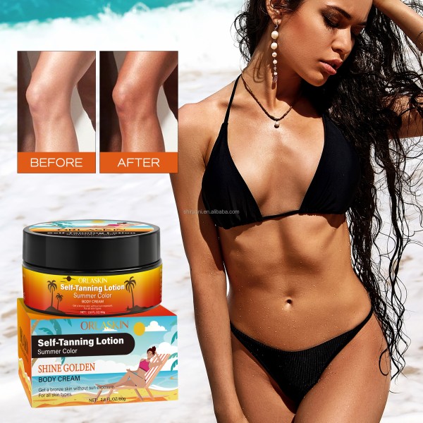 OEM LOGO Premium Natural Fast Bronzer  Tan Accelerator Cream Outdoor Sun Indoor Sunless Tanning Bed Lotion
