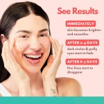 Private Label Eye Patches Brightening Reduces Dark Circles Calming Hyaluronic Acid Strawberry Rose Under Eye Mask