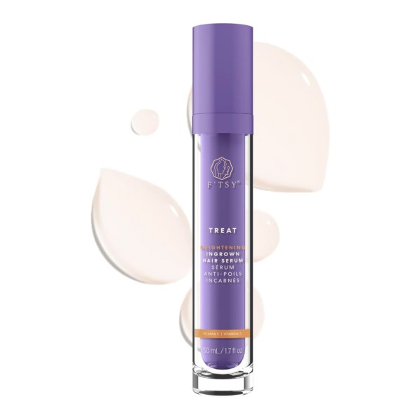 100% Natural Custom Logo Oem Private Label 50Ml Gentle Exfoliating Treatment Vitamin C Anti-Poils Ingrown Hair Serum