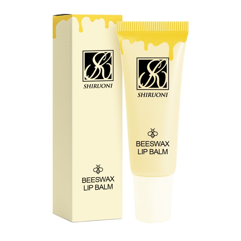 Private Label Hydrating Vegan Natural Custom Logo Beeswax Lip Balm Shea Butter Coconut Oil Lip Balm