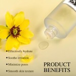 Private Label Vegan Natural Formula Witch Hazel Calming Skin Pore Minimizing Soothing Facial Toner