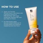 Private Label Face Sunscreen Uva Uvb Protection Broad Spectrum Zinc Spf 30 Tinted Moisturizer