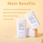 Free Sample Sunscreen for Face High Spf 50 Protection Water Resistant Mineral Vitamin E Tinted Sunscreen Stick