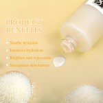 Private Label Facial Rice Milk Toner Shrinking Anti Aging Fine Line Puffiness Hydrating Brightening Toner