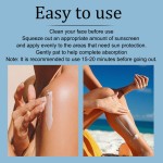 Free Sample Men's Sunscreen Uv Protection Refreshing Moisturizing Sunblock Cream Sunscreen for Men