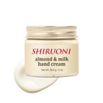 Wholesale Hand Cream for Gift Christmas with Your Logo Deep Moisturization Almond Whitening Hand Cream Lotion